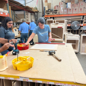 Cabinet making workshop